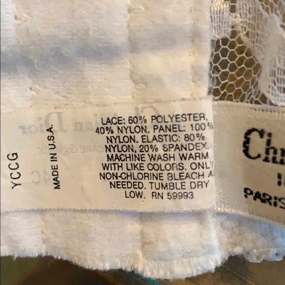 Rare vintage 80’s Christian Dior corset/bustier - Picture 4 of 11